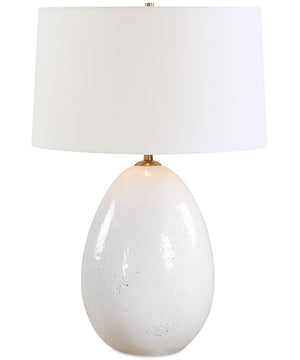 Avery White Glaze Table Lamp