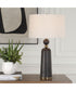 McQuinn Dark Walnut Table Lamp