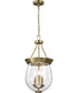 Boliver 3-Light Pendant Vintage Brass