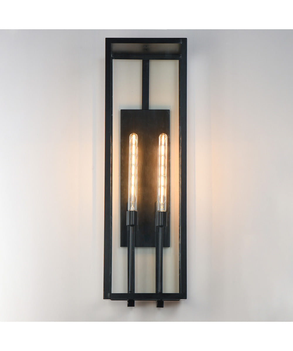 Catalina 2-Light 2XL Outdoor Up-Light Wall Sconce Dark Bronze