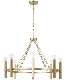 Winton 8-Light Chandelier Matte Brass