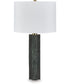 Keegan Marble Table Lamp Green