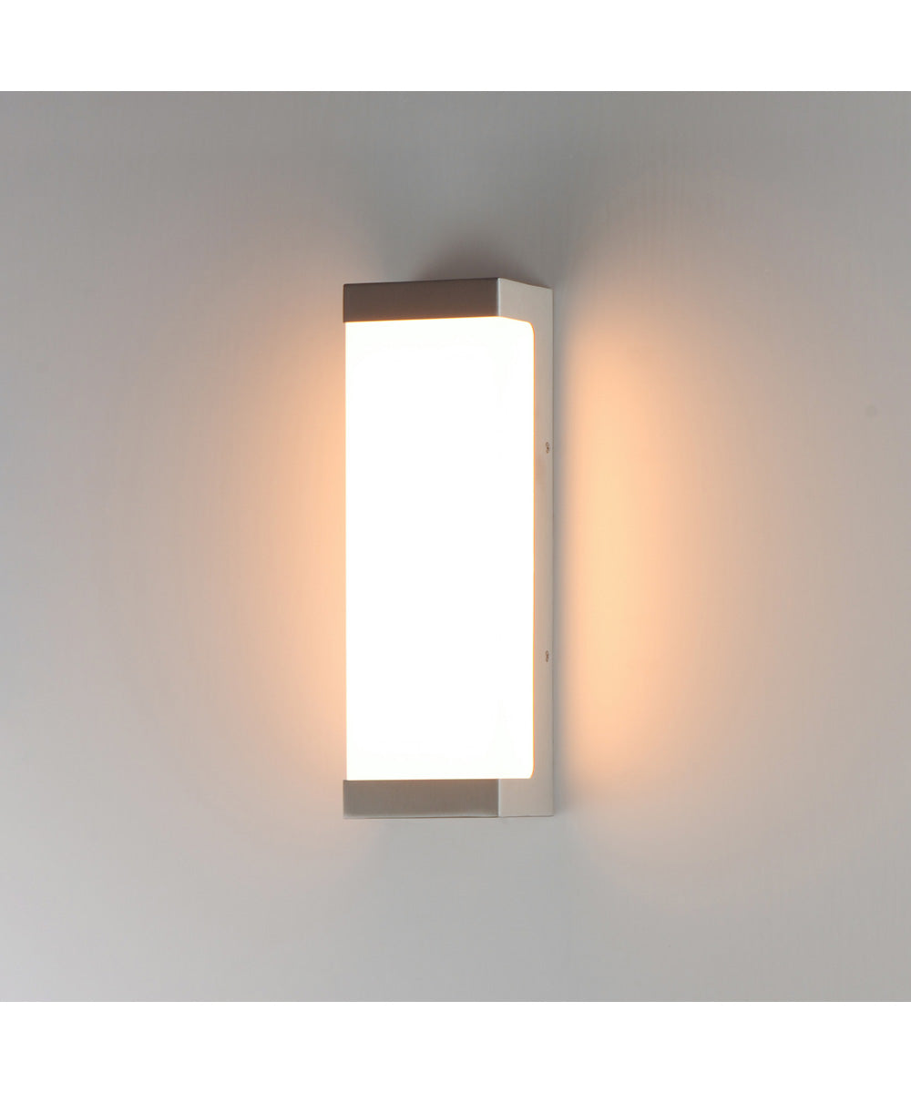 Tunnel 15-16 inch LED Outdoor Sconce Brushed Aluminum