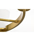 Royale 5-Light Chandelier Burnished Brass