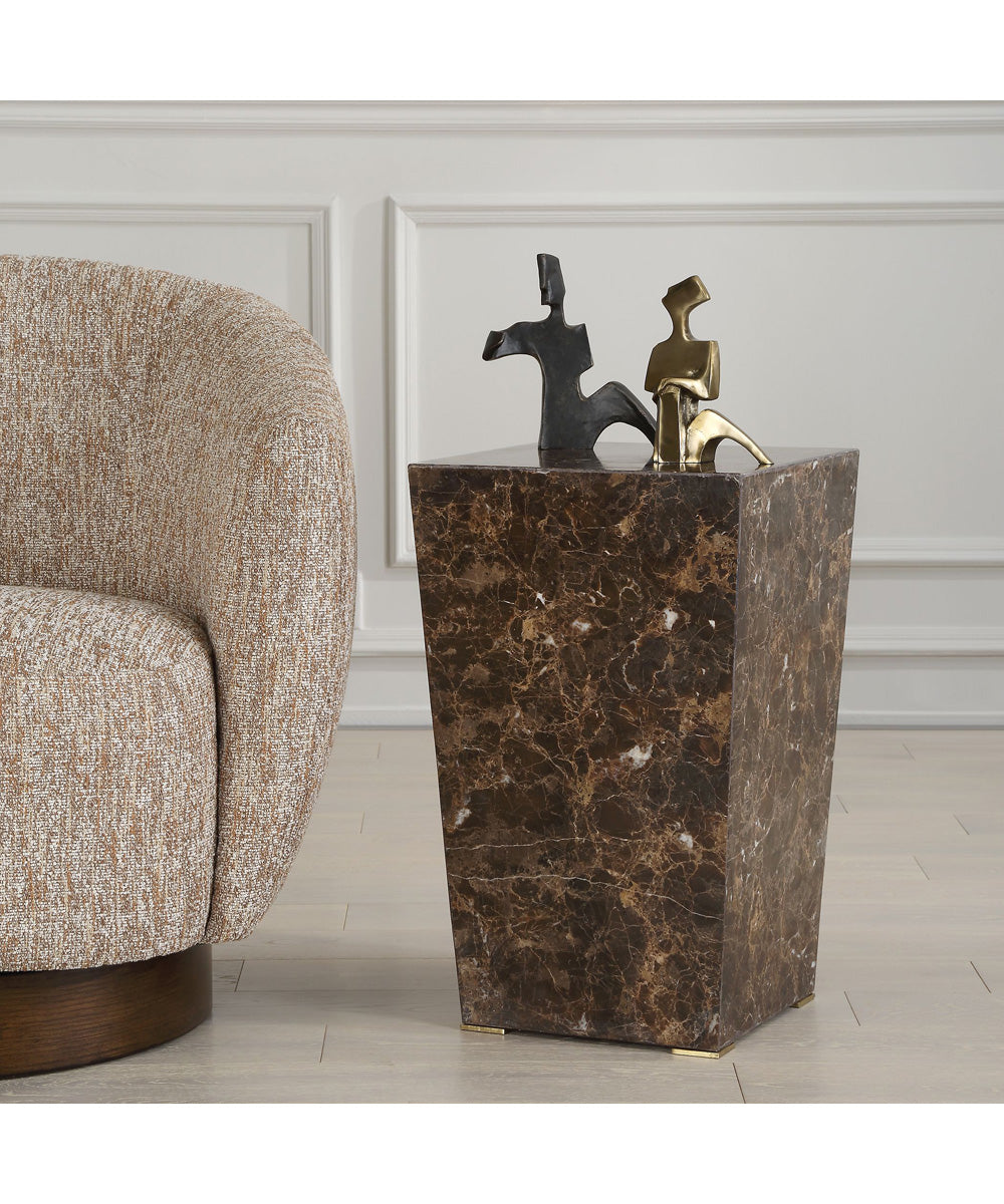 Poe Marble Accent Table