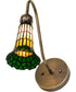 5" Wide Stained Glass Pond Lily Wall Sconce