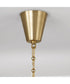 Leland 6-Light Chandelier Aged Brass
