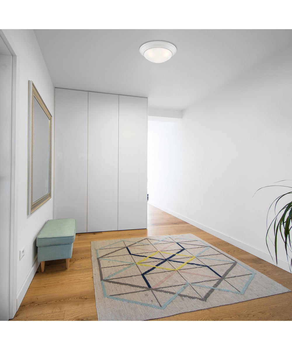 Tap 3 Light Flush Mount Matte White