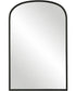 22x34" Wall Mirror with Satin Black