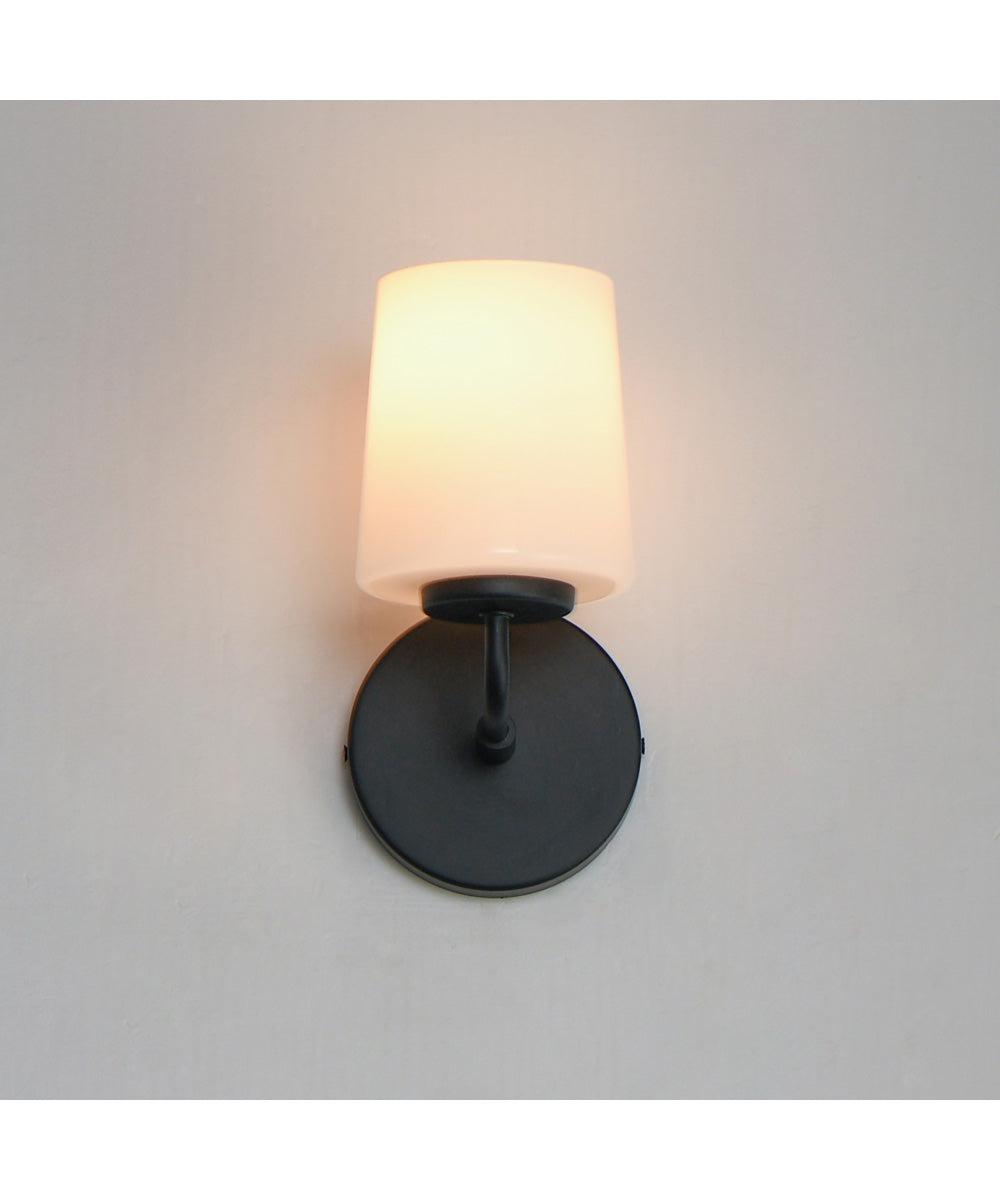 Durham 1-Light Wall Sconce Black