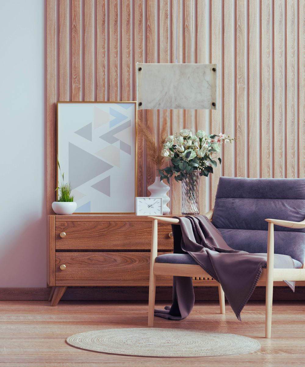 2 Light Swag Plug-In Pendant 16"w Faux Marbled Alabaster with Diffuser, White Cord