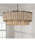 Jada 6-Light Pendant Dark Brass