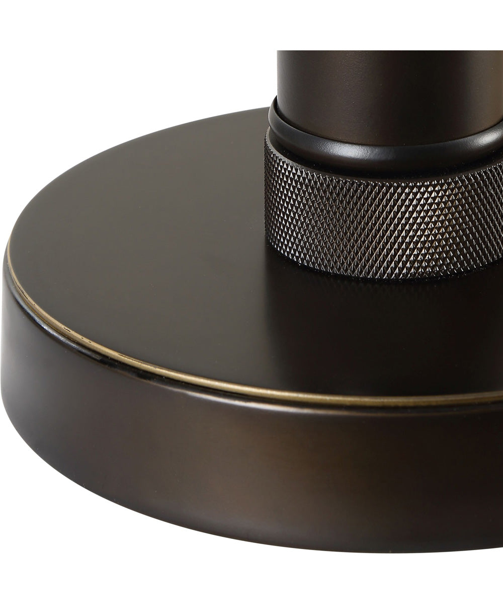 Metal Table Lamp with Metal Dome Shade