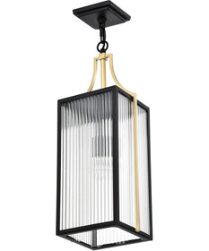 Holden 1-Light Outdoor Black / Gold