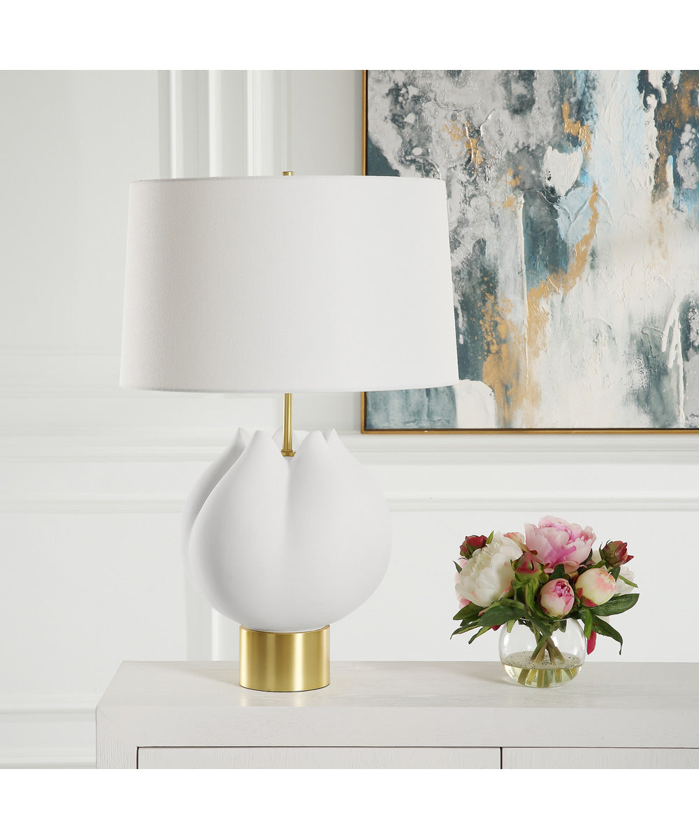 In Bloom White Table Lamp