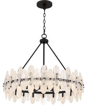 Abigail 6-light Pendant Matte Black
