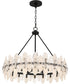 Abigail 6-light Pendant Matte Black