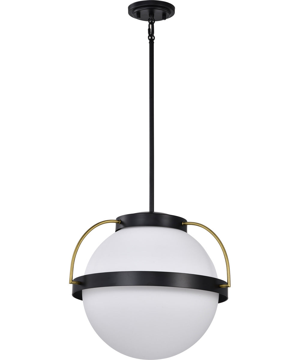 Lakeshore 1-Light Pendant Matte Black