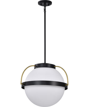 Lakeshore 1-Light Pendant Matte Black