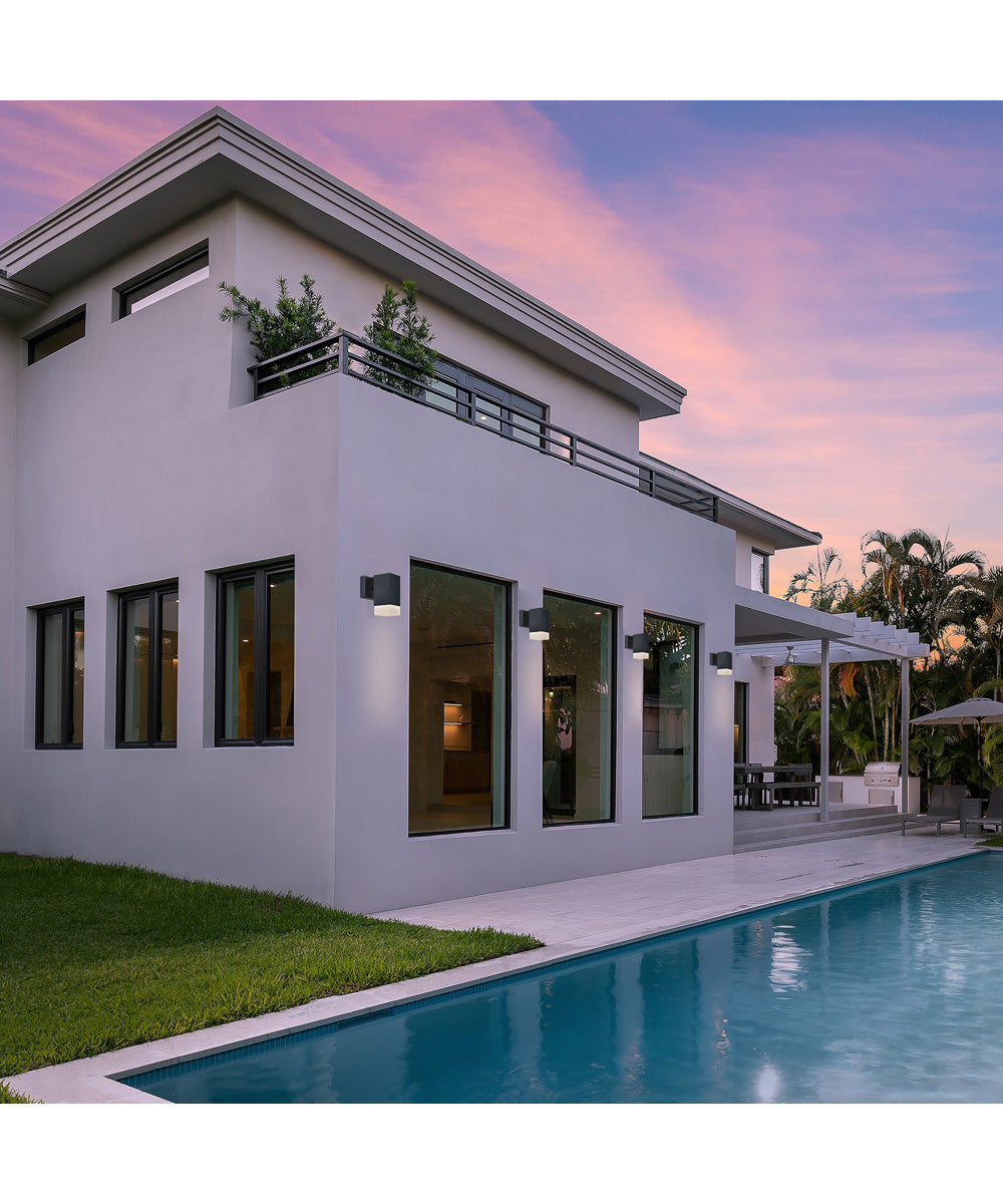 Willowsong Outdoor Wall Sconce Black