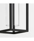 Delgado Outdoor Wall Lantern Wall Mount Light Fixture Matte Black