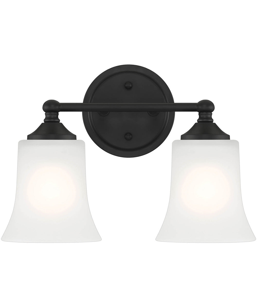 Bronson 2 Light Vanity Matte Black