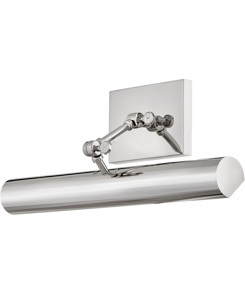 Stokes 2-Light Medium Adjustable Accent Light in Polished Nickel