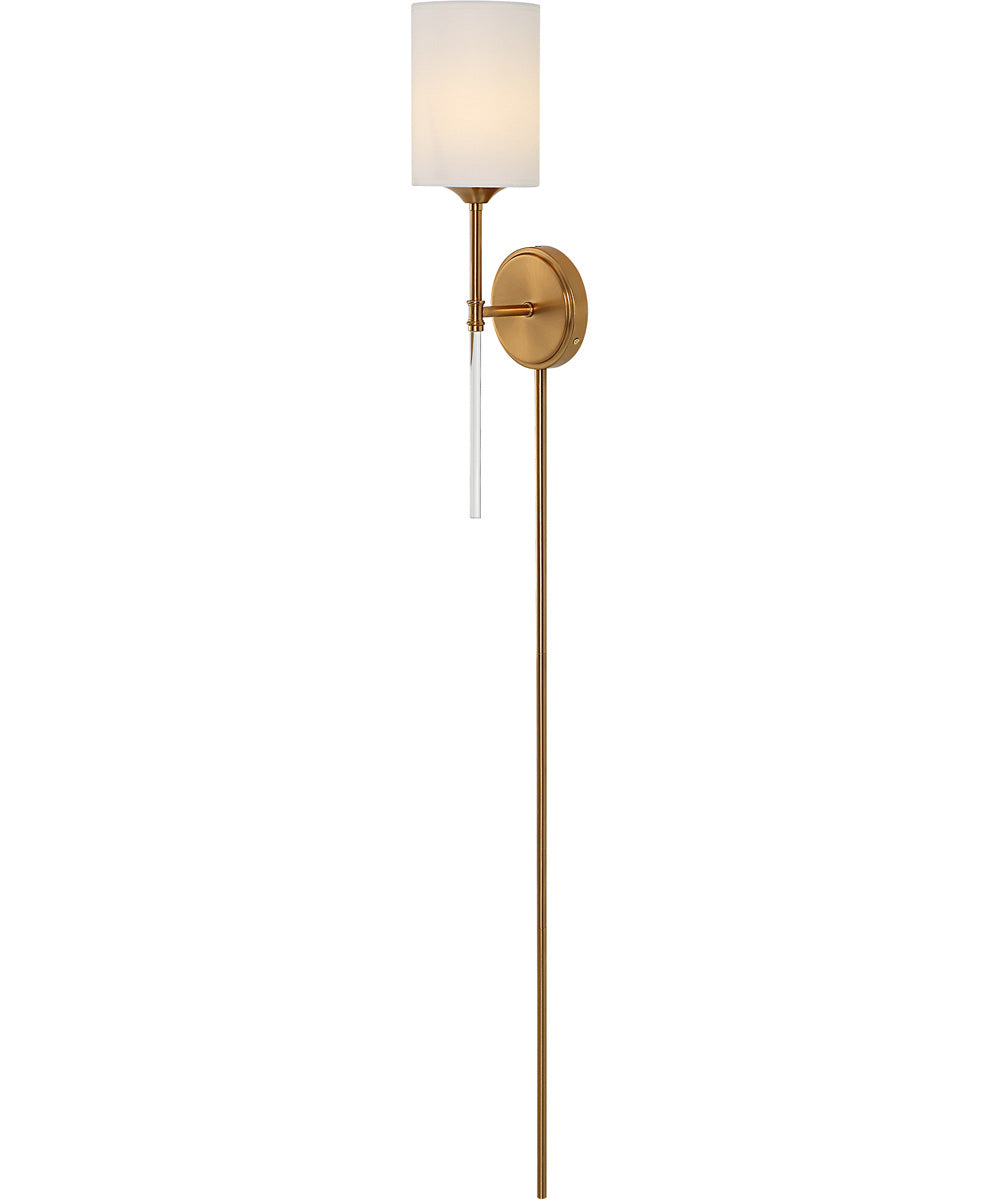 Awyr 1 Light Brass Sconce