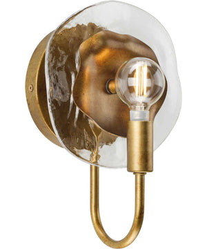 Loretta 1-Light Transitional Wall Bracket Gold Ombre