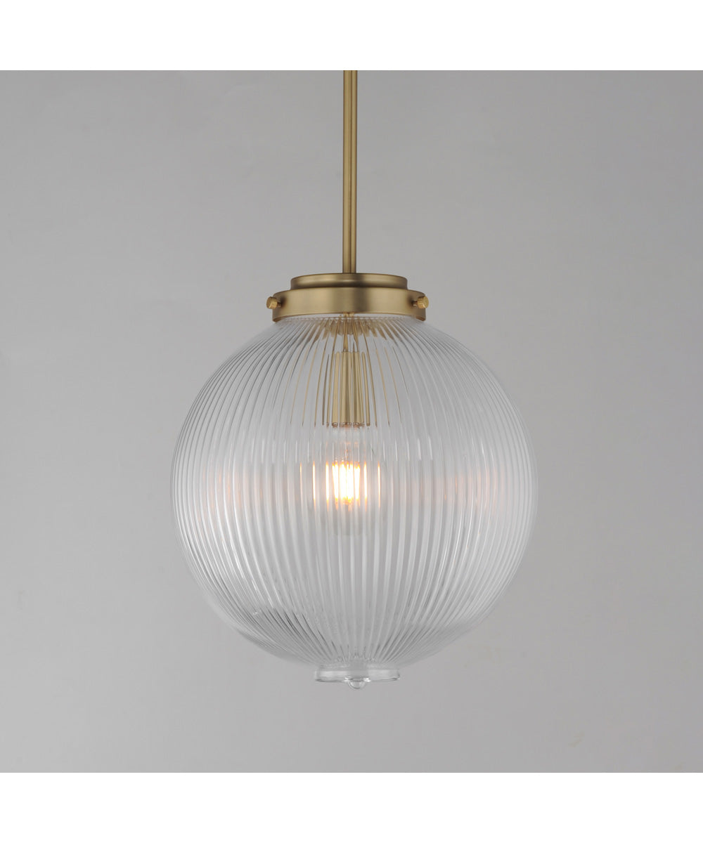 Kasbah 12 inch Pendant Satin Brass