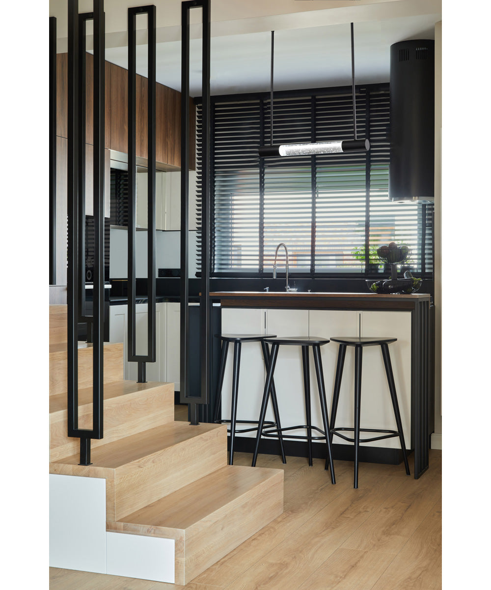 Lacey  Pendant Matte Black