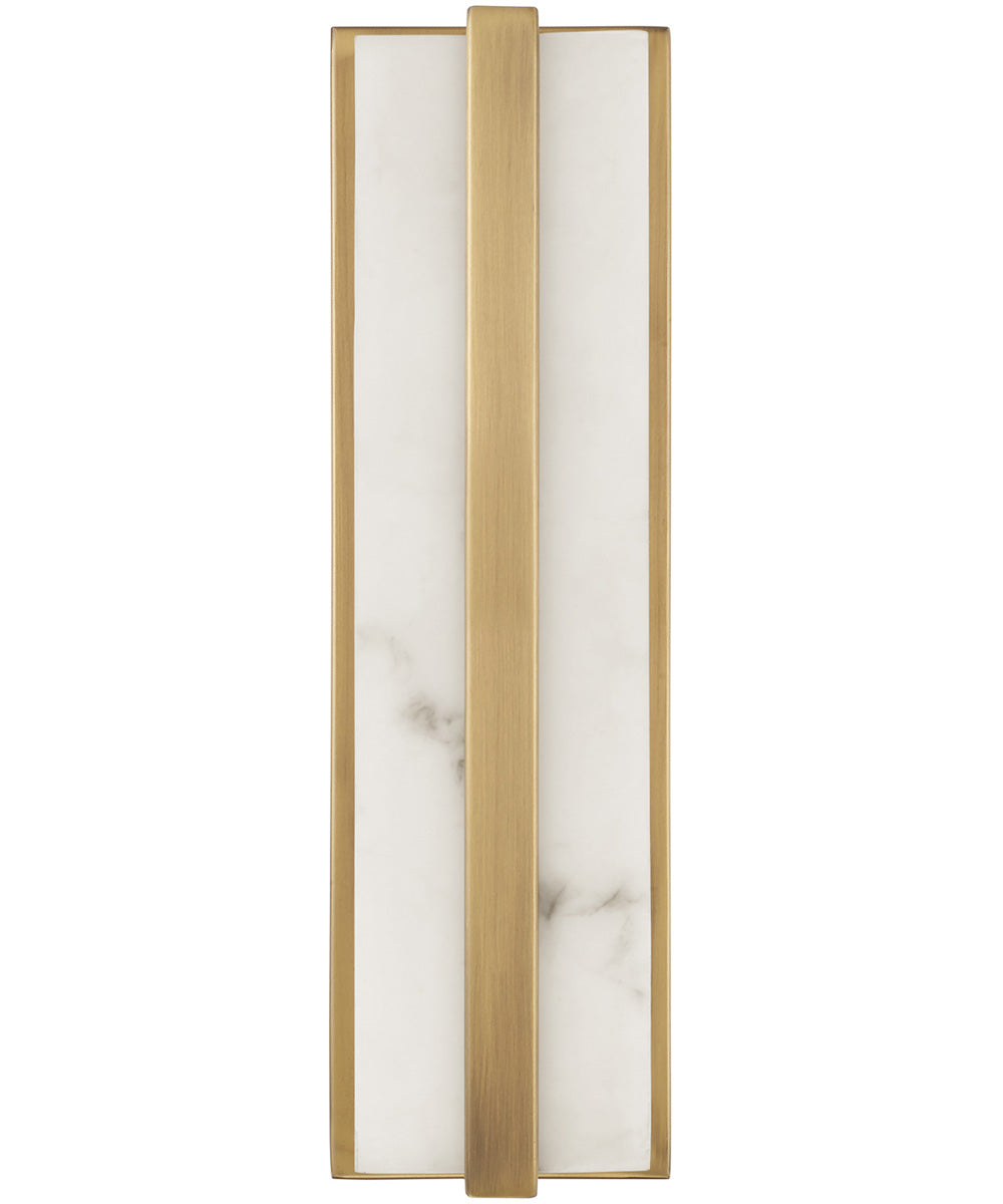 Noah 1-Light Sconce Aged Brass