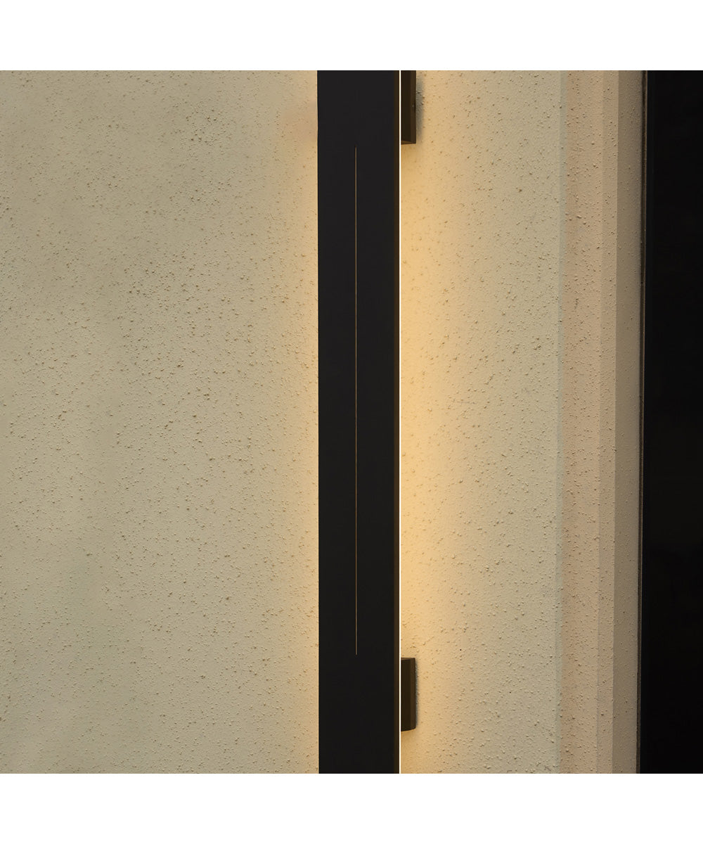 Torre Outdoor Wall Sconce Wall Mount Light Fixture Black