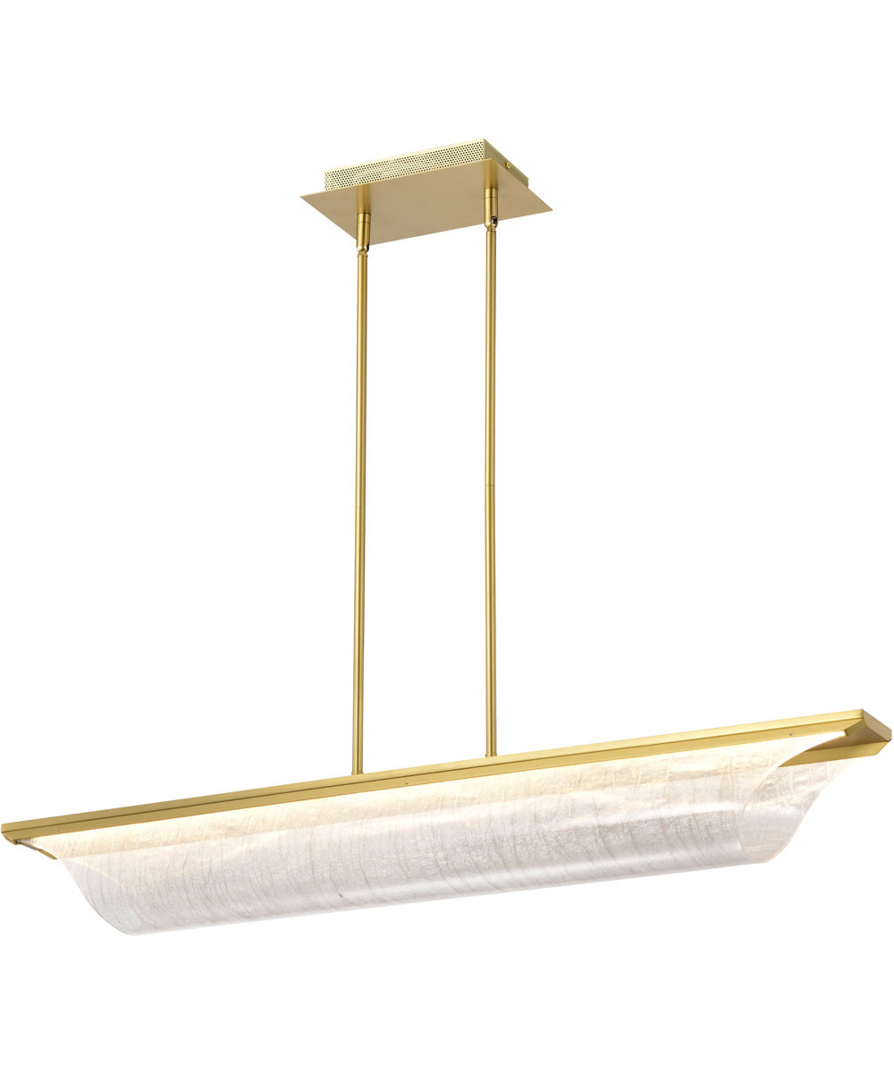 Idris  Pendant Vintage Brass