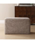 Kelce Woven Checkered Ottoman