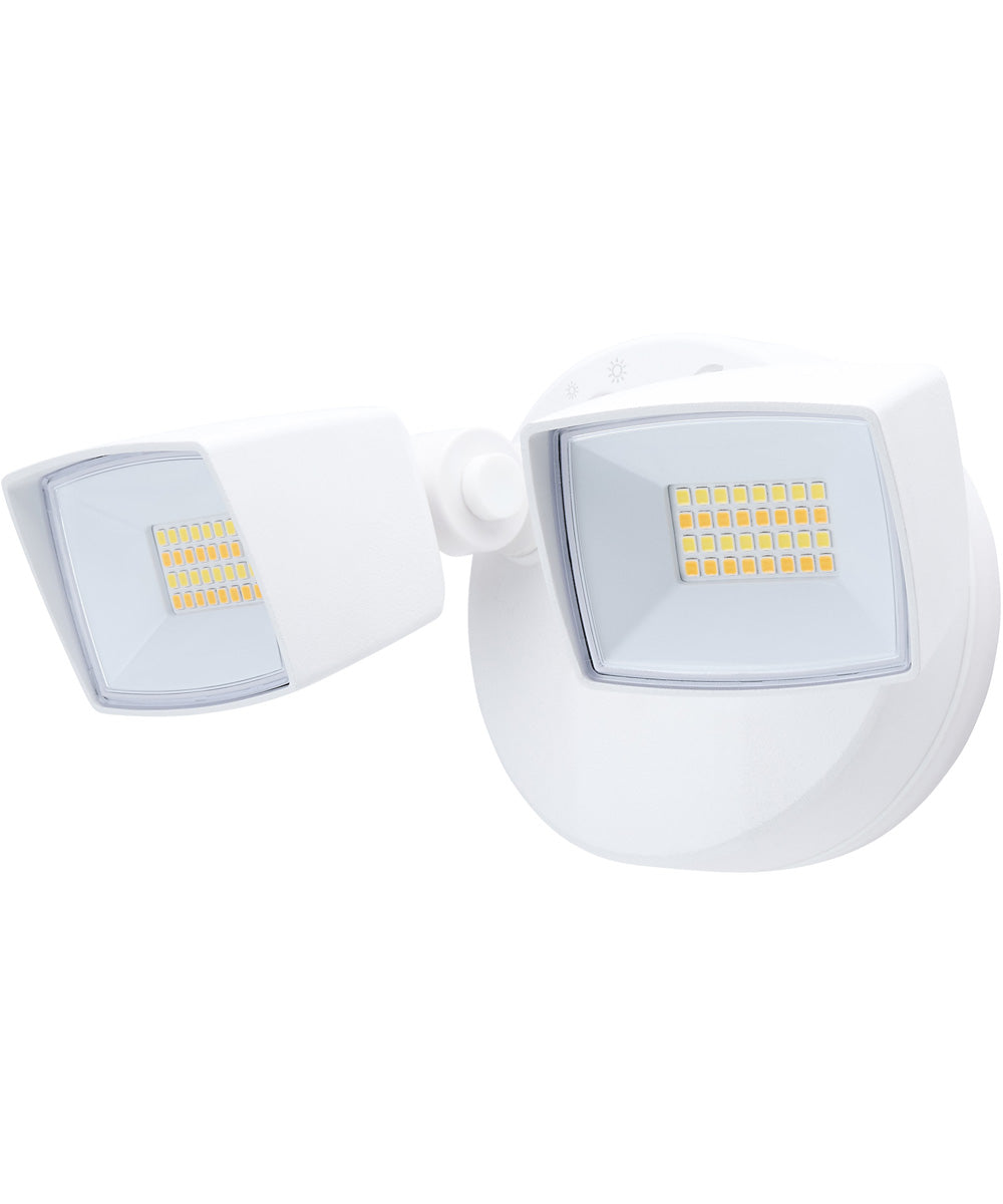 LED Security Light - White Finish