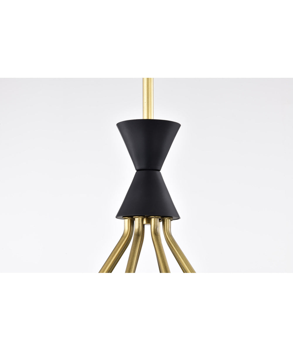Marsden 8-Light Chandelier Matte Black