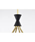 Marsden 8-Light Chandelier Matte Black