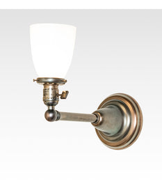 5" Wide Revival Chelsea Paddle Socket Wall Sconce