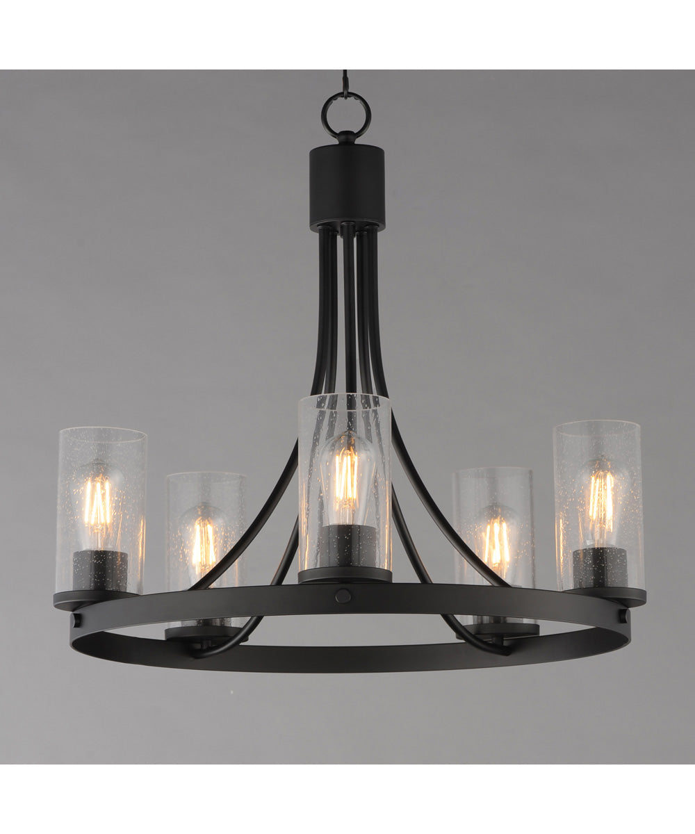 Livingston 5-Light Chandelier Black