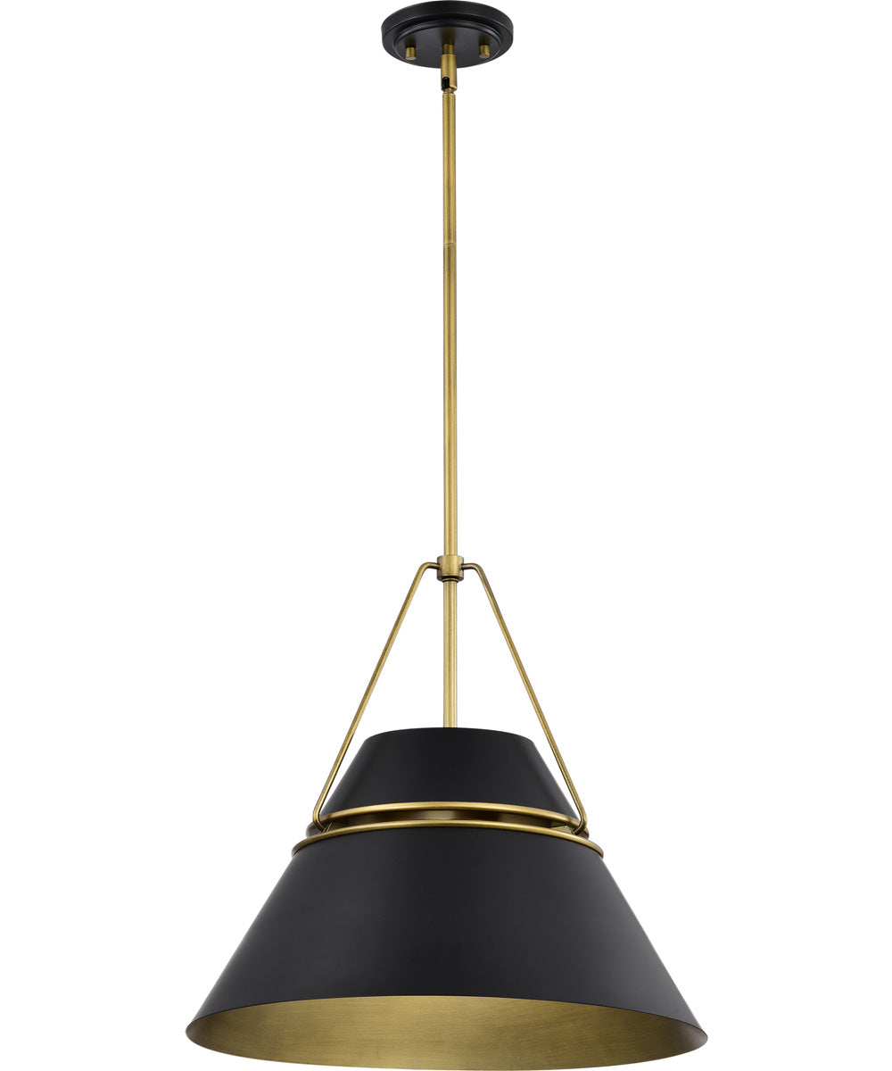 Adina 3-Light Pendant Matte Black