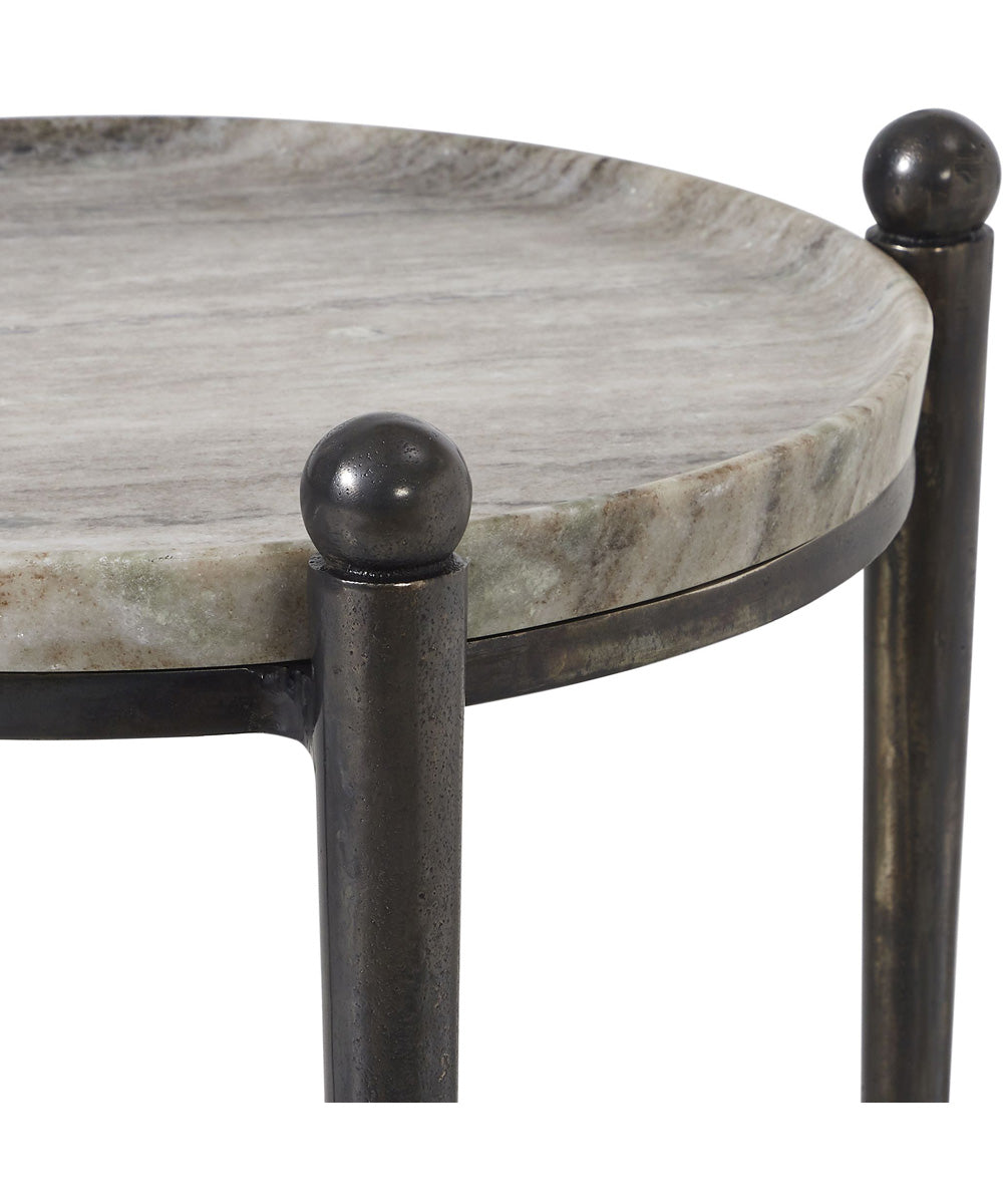 Nahunta Dark Bronze Accent Table