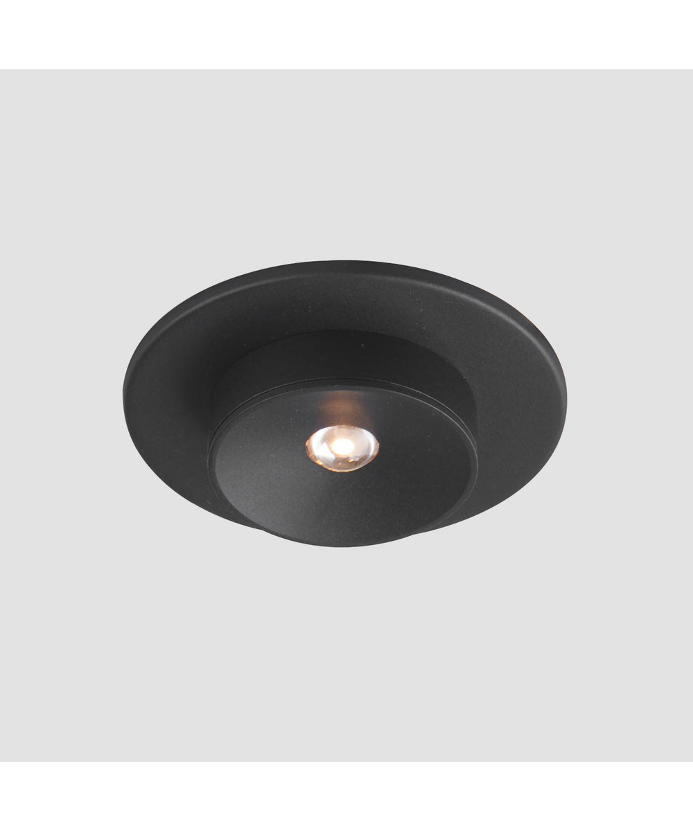 Caldera LED Flush Mount Black