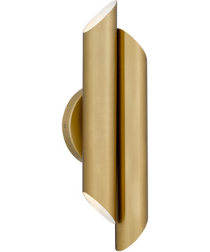Manelis Wall Sconce Brushed Gold