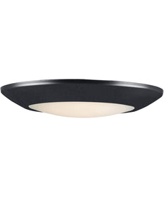 Diverse 7.5 inch LED Flush Mount 3000K Black