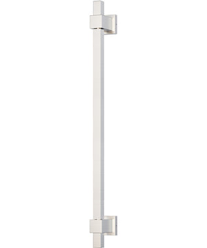 Cubist Square LED Wall Sconce Satin Nickel