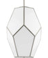 Latham 1-Light Contemporary Pendant Brushed Nickel