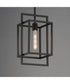 Gridline Single Pendant Black