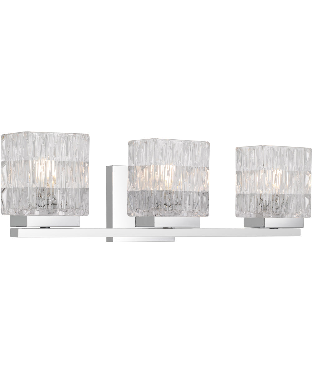 Estelle 3-light Bath Light Polished Chrome