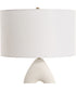 Meridian Ivory Stone Table Lamp